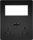 Plug and play SmartKnight indoor fixed 2MP camera with local and cloud storage