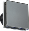 100mm/4 inch LED Backlit Extractor Fan with  Overrun Timer - Grey