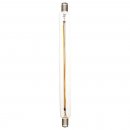 Aztex 5W LED CRI90 284mm Filamant Double Ended Strip Lamp Non-Dimmable  - S15, Clear, 2200K
