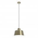 Pendant Light Steel Creme-gold Brushed, White - SOUTHERY