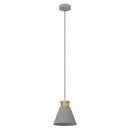 Pendant Light Steel Grey, Gold - TWICKEN