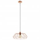 Pendant Light Steel Copper - CARLTON 2