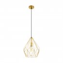 Pendant Light Steel Gold-coloured - CARLTON