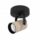 Spot Steel Black / Wood Brown - CAYUCA