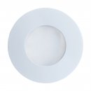 Recessed Light Cast Aluminium White / Satin Glass White - MARGO