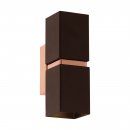 Wall Light Steel Brown, Copper - PASSA