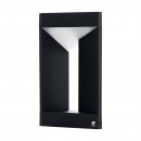 Pedestal Light Cast Aluminium Black / Plastic White - NEMBRO