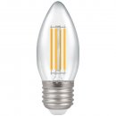 LED Candle Filament Clear 6.5W 2700K ES-E27