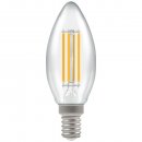 LED Candle Filament Clear 6.5W 2700K SES-E14
