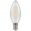 LED Candle Filament Dimmable Pearl 5W 2700K SBC-B15d