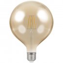 LED Globe G125 Filament Antique 7.5W Dimmable 2200K ES-E27