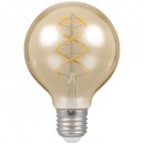 LED G80 Spiral Filament Antique 6W Dimmable 2200K ES