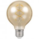 LED G80 Spiral Filament Antique 6W Dimmable 2200K ES