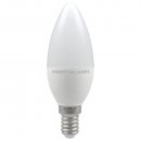 LED Candle Thermal Plastic 4.9W 2700K SES-E14