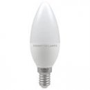 LED Candle Thermal Plastic 4.9W 4000K SES-E14