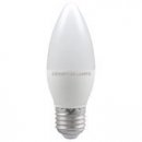 LED Candle Thermal Plastic 4.9W 6500K ES-E27
