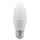 LED Thermal Plastic Candle 5W 2700K Dimmable ES-E27