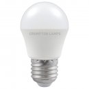 LED Round Thermal Plastic 4.9W 2700K ES-E27