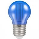 LED Filament Round 4.5W Blue ES-E27