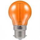 LED Filament Round 4.5W Orange BC-B22d