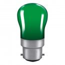 Colourglazed Sign 15W Green BC-B22d