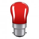 Colourglazed Sign 15W Red SES-E14