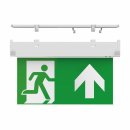 Doxa Standard Exit Sign With Multiple Mounting Positions, Up Legend