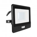 VT-138S-1 30W PIR SENSOR FLOODLIGHT WITH SAMSUNG CHIP & CABLE(1M) COLORCODE:3000K BLACK BODY