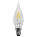 1W LED Filament Chandelier - Clear, SES, 2700K