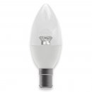 4W LED Dimmable Candle Clear - SBC, 4000K