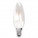 4W LED Filament Satin Candle - SES, 2700K