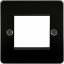 Flat Plate 2G modular faceplate - gunmetal