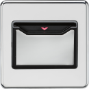 32A 1G Key Card Switch - polished chrome
