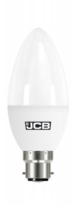 JCB LED Candle B22 (BC) 470lm 4.9W 4,000K (Cool White), Box Of 1
