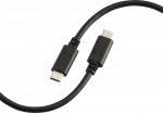 1.5m 60W USB-C to USB-C Cable - Black