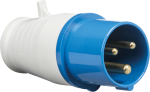 240V IP44 16A Plug  2P+E