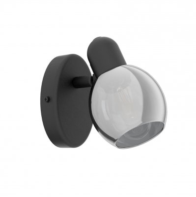 Spot Steel Black / Glass Vaporized Black-transparent - POLLICA