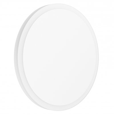 Wall / Ceiling Light Steel White / Plastic White - MONGODIO 1