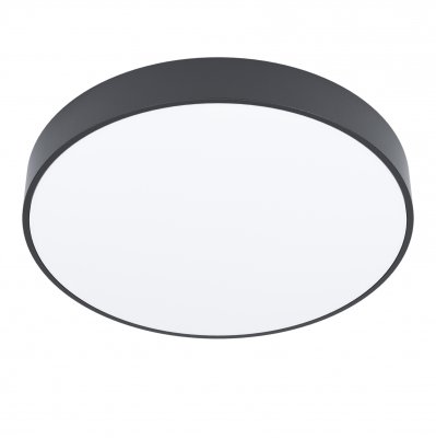 Surface-mounted Light Steel Black / Plastic White - ZUBIETA-A