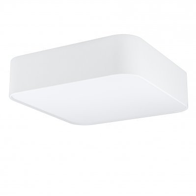 Ceiling Light Steel White / Fabric, Plastic White - PASTERI SQUARE