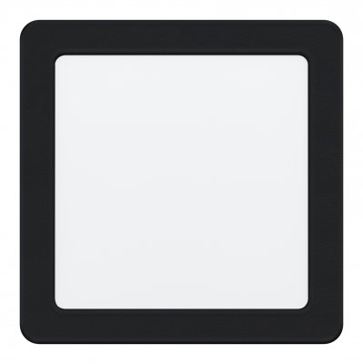 Recessed Light Steel Black / Plastic White - FUEVA 5