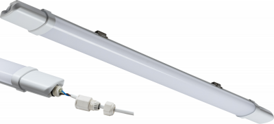 TorlanECO Fast Fix 230V IP65 2FT 720mm 18W LED Batten - 5700K