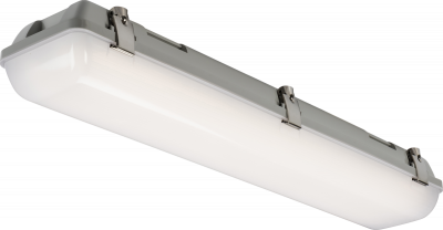 230V IP65 IK08 2ft Selectable 14W/26W CCT Adjustable ST Emergency Non-Corrosive