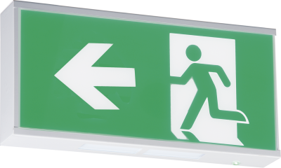 Running Man Legend for product EMRUN with Left Facing Arrow
