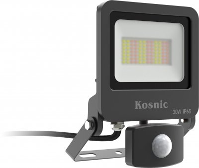 Ventas II 20W Floodlight, LED C/w Remote & Sensor IP65, Switchable CCT