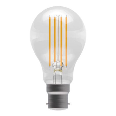 12W LED Filament Clear GLS Dimmable - BC, 2700K
