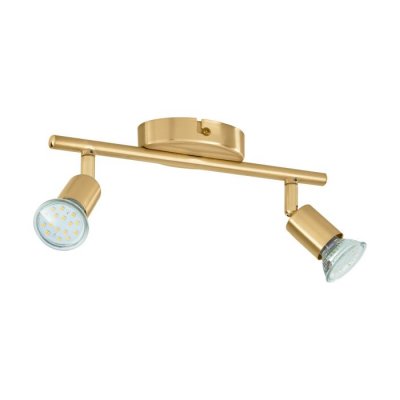 Spot Steel Brushed Brass - BUZZ-LED