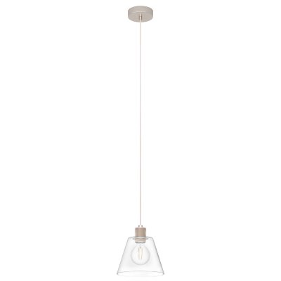 Pendant Light Steel, Aluminium Rose Gold / Glass Clear - COPLEY