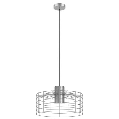 Pendant Light Steel Zinc-plated, White - MILLIGAN