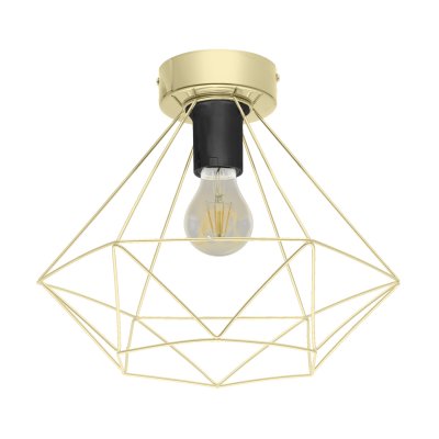 Ceiling Light Steel Brushed Brass - TARBES